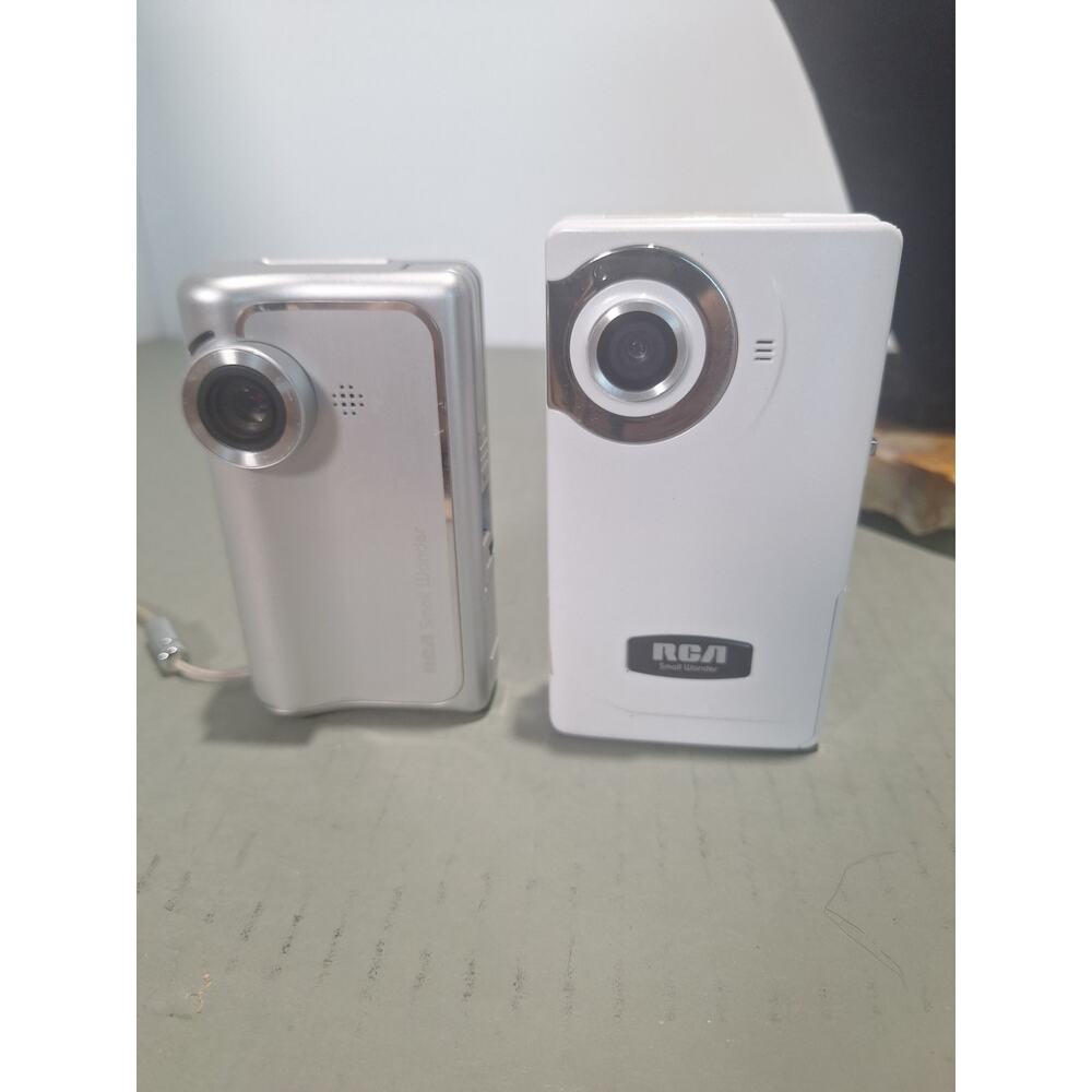 RCA Small Wonder Camcorder Lot of 2 Parts Repair Not Working- Clean